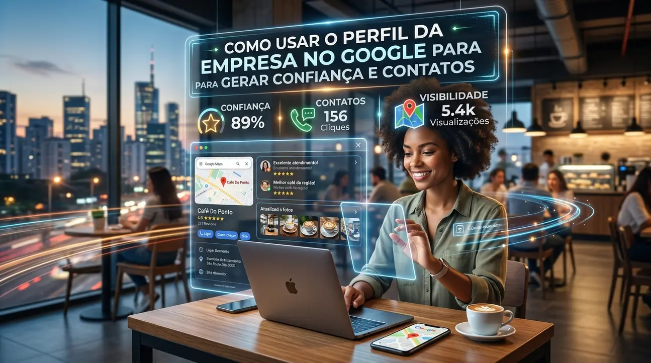 Perfil da Empresa no Google para gerar confiança e contatos
