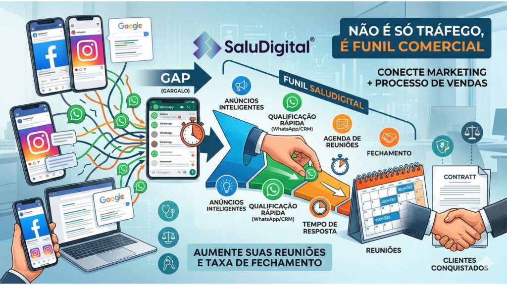 Marketing digital. A estratégia que transforma leads em reuniões