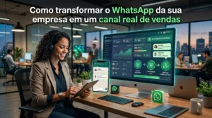 Transformar WhatsApp em vendas com funil integrado e CRM SaluDigital