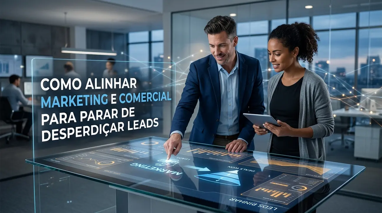 Como alinhar marketing e comercial para parar de desperdiçar leads